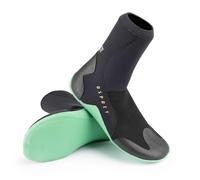 Osprey Unisex Wetsuit Boots Water Shoe, Black/White, 7 UK