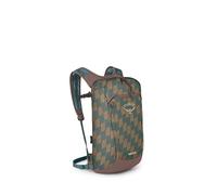 Osprey Unisex's Daylite Cinch Backpack, Kazuma Print/Magma Brown, One Size