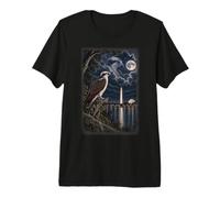 Osprey Washington Monument DC Moon Bird Wildlife Premium T-Shirt