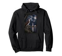Osprey Washington Monument DC Moon Bird Wildlife Pullover Hoodie