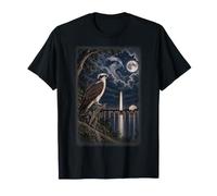 Osprey Washington Monument DC Moon Bird Wildlife T-Shirt