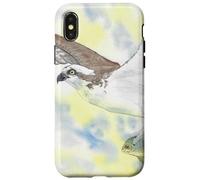Osprey Watercolor Illustration Case for iPhone X/XS