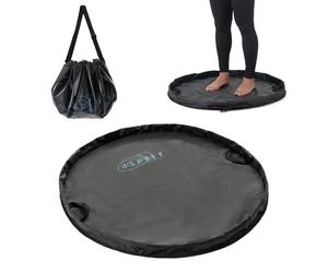Osprey Wetsuit Changing Mat, Waterproof Outdoor Surfing Changing Bag, Folding and Water Resistant, Travel Bag, One Size, Black