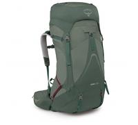 Osprey Aura AG LT 50 Womens Backpacking Backpack Koseret/Darjeeling Spring Green WXS/S