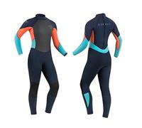 Osprey Womens Full Length 5mm Winter Wetsuit, Adult Neoprene Surfing Diving Wetsuit, Zero, Coral, M