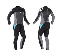 Osprey Womens Full Length Wetsuit, 3MM Summer Wetsuit, Blue/Black, Multiple Sizes