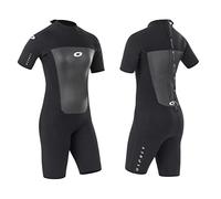 Osprey Women's Shorty 3 mm Summer Wetsuit, Adult Short Sleeve Neoprene Surfing Diving Wetsuit, Origin, Multiple Colours