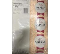 Osprio Easy Cook Basmati Rice 5kg - Pack of 3 - Long Grain Aromatic Rice for Fluffy Results
