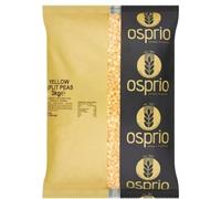 Osprio Yellow Split Peas 4 x 3kg - Bulk Case (12kg) - Premium Pulses for Soups & Curries