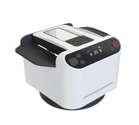 OSPSHPG 360° Rotating Card Dealing Machine, Automatic Card Shuffle Dealer Machine with 4 Wireless Call Button, Touch Sensitive Pause, Supports Multiplayer Gaming, for Family Gatherings