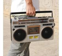 OSPSHPG Classic 80s Retro Bluetooth Cassette Player, Portable Stereo Tape Recorder, Support SD/USB Input, Built-in Speakers, for Family Gathering Travel Party