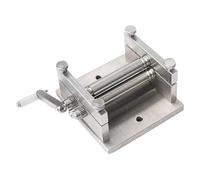 OSPSHPG DIY Manual Plate Rolling Machine, Stainless Steel Sheet Roll Tool, Soft Metal Sheet Bending Machine, Roller Diameter 13mm and Rollable Width 60mm, for Curling Model Materials