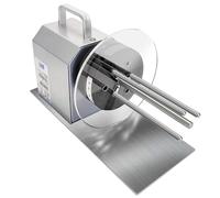 OSPSHPG Electric Label Tags Rewinder, Automatic Label Tags Rewinder, Bidirectional Rewind, Stepless Speed Regulation, Paper Tubes 1-1.5 Inches, for Logistics and Electronics