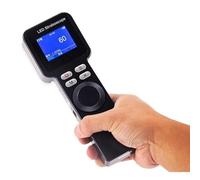 OSPSHPG LED Digital Strobe Light Tachometer, Handheld Stroboscope with LCD Display, Adjustable Strobe Frequency, 9 Lamp Beads & Range 200-999999RPM, for Gears, Tires to Measure