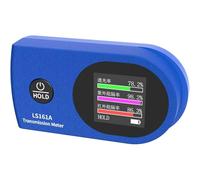OSPSHPG Window Solar Film Tester, Vlt/uvr/irr Light Transmission Meter, Rotatable Lcd Display, Data Hold, Auto Shutoff, For Automotive Window Tint