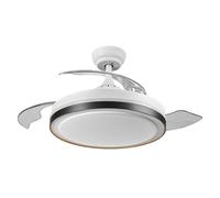 Osram 1070 Retractable Ceiling Fan Light White 66W LED Dimmable Lamp Remote
