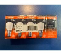 OSRAM 10X Incandescent Bulb 25W Special T26 Matt 230V E14 Dimmable 190lm