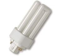 2x 18W (=100W) OSRAM GX24q-2, 4 pin, Low Energy CFL Light Bulb 2700K Warm White