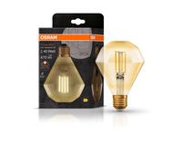 OSRAM 1906 LED 4W Vintage Filament ES Bulb Diamond Gold Glass - LV091955 [EEK: E]