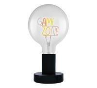 OSRAM 1906 Letter LED Table lamp Game Zone Lettering, neon, 1.2W, E27, Black, Cool White, Textile Cable