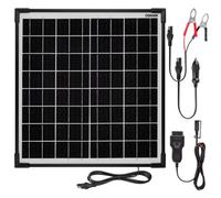 Osram 20W Solar Battery Charger 12V With Obd Port Connector Trickle Panel
