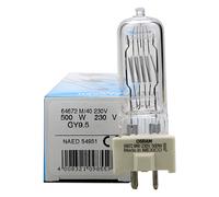 OSRAM 230V500W 64672 M40 Stage AD Lighting Photography Lamp GY9.5 Halogen Bulb