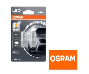 OSRAM 2855YE-02B LEDriving Amber WY5W Indicator Signal Bulbs - Twin Pack