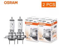 OSRAM 2pcs H1 H3 H4 H7 3200K 12V Original Line Yellow Lights Head Light Fog Lamp Car OEM Halogen Bulb Auto Lamp Made In China
