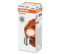 Osram 5008 Original Lamps with Metal Bases, 12 V, 10 W, Set of 10