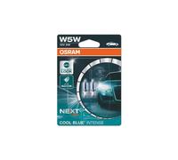OSRAM W5W Cool Blue Intense Lamps Twin Blister 4000K Xenon Light Twin Blister