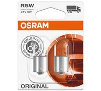 Osram 5627BLI2 lamp, 24V/5W, R5W, BA15s, in dluble blister