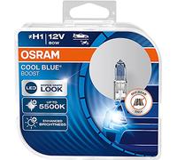 Osram 62150CBB-HCB Cool Blue Boost and Halogen Bulbs, 12 V/ 80 W, Set of 2