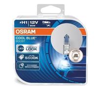Osram 62150CBB-HCB Cool Blue Boost H1 12V 80W LED Hyper White Look Bulbs Pair