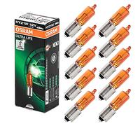 OSRAM 64137L Genuine Front Main Headlamp HY21W 12 V in Collapsible Box of 10