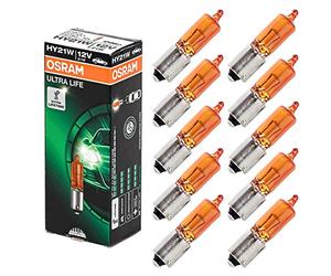 OSRAM 64137L Genuine Front Main Headlamp HY21W 12 V in Collapsible Box of 10