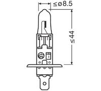 OSRAM 64150CBN-01B Bulb 64150Cbn-01B 12V 55W P14.5S 12V Voltage Replacement