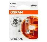 OSRAM 6418-02B Lampara Original Sv8,5-8 12V 5W, Set de 2, Medium
