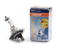 OSRAM ULTRA LIFE H7, halogen headlamp, 64210ULT, 12 V passenger car, folding carton box (1 unit) - clear/silver