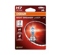 OSRAM 64210NL-1BL H7 12V Headlight Bulb 55W PX26d Single Pack Blister Lighting