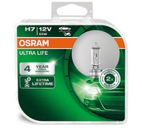 OSRAM Performance Bulbs - H7 12V 55W (477/499L) PX26d - Halogen Long Life - ULTRA LIFE [64210ULT-HCB]