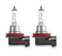 OSRAM ORIGINAL LINE 12V, H11, halogen headlight lamp, Single Blister (1 lamp), white