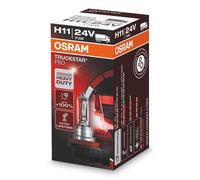 Osram Halogen Headlight Bulb Truckstar Pro H11 64216TSP – +120% Brightness 24V (1 lamp)