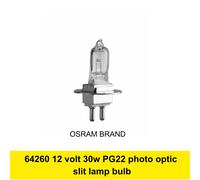 Osram 64260 12 volt 30 watt PG22 base optical lamp
