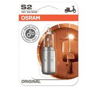 Osram 64327-01B S2 Motorcycle/Scooter Headlamp Bulb, 12 V, 35 W
