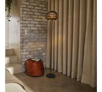 OSRAM BALL floor lamp, brown, height 160 cm, corrugated cardboard, E27