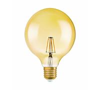 Osram Ball Shape Vintage Edition 1906 LED Lamp, Warm White, E27, 6.5 W