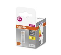OSRAM Base PIN LED bi-pin bulb G4 1.8W 200lm pack of 5