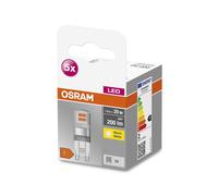 OSRAM Base PIN LED bi-pin bulb G9 1.9W 2,700K pack of 5