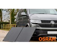 Osram Battery Charge Solar 200W With Controller Portable Power Off-Grid For Campervans, Caravans, And Motorhomes