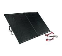 OSRAM BATTERYcharge SOLAR 200W, portable solar panel for off-grid power, battery maintainer, foldable solar panel with integrated stand, over-charge protection